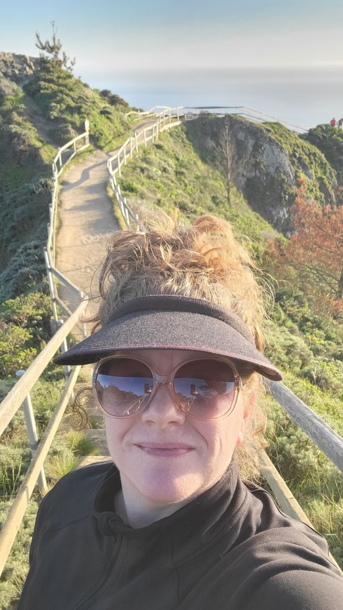 Chantelle at Muir Beach Overlook, CA
